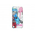 Coque pour Ipod Touch 5 dame bleue + film protection écran