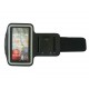 Brassard noir pour Iphone 3G - Iphone 4 - Ipod Touch 4 pourtour phosphorescent