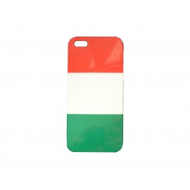Coque pour Iphone 5 drapeau Italie + film protection écran offert