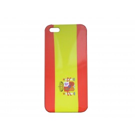 Coque pour Iphone 5 drapeau Espagne + film protection écran offert