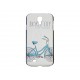 Coque  pour Samsung Galaxy S4 / I9500 vélo bleu + film protection écran offert