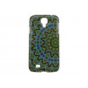 Coque  pour Samsung Galaxy S4 / I9500 noire verte bleue + film protection écran offert