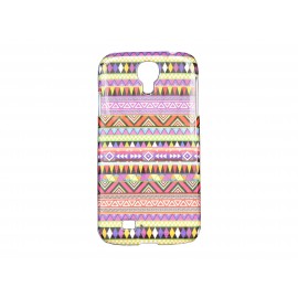 Coque  pour Samsung Galaxy S4 / I9500 Maya rose + film protection écran offert