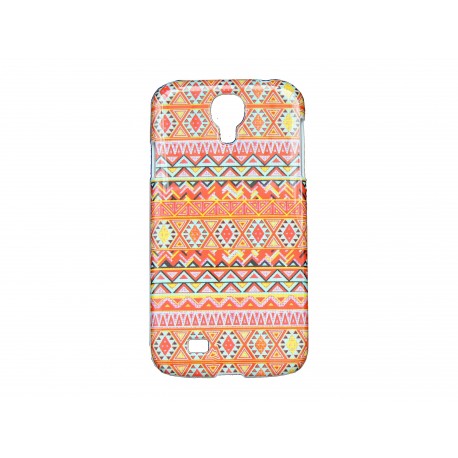 Coque  pour Samsung Galaxy S4 / I9500 Maya rouge + film protection écran offert