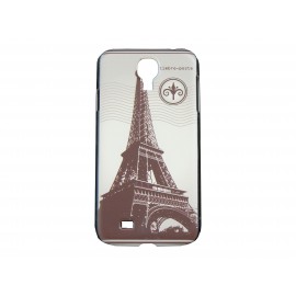 Coque pour Samsung Galaxy S4 / I9500 Tour Eiffel carte postale + film protection écran offert