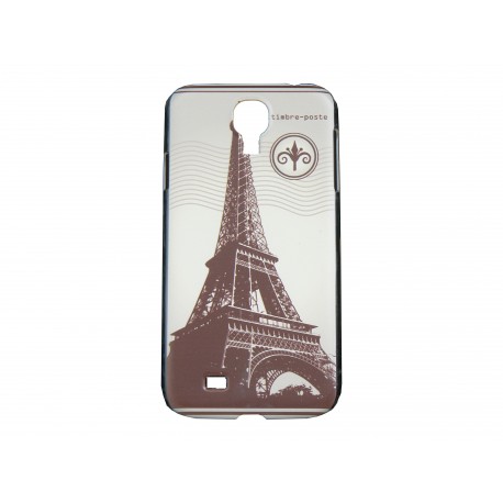 Coque pour Samsung Galaxy S4 / I9500 Tour Eiffel carte postale + film protection écran offert