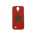 Coque pour Samsung Galaxy S4 / I9500 drapeau Maroc + film protection écran offert