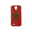 Coque pour Samsung Galaxy S4 / I9500 drapeau Maroc + film protection écran offert