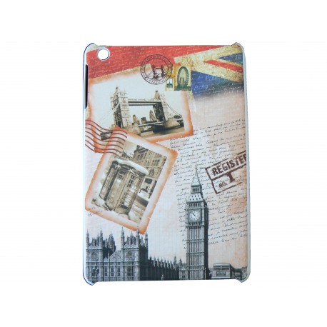 Coque pour Ipad Mini drapeau Angleterre - carte postale + film protection écran offert