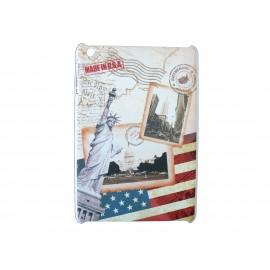 Coque pour Ipad Mini drapeau Etats-Unis/USA  statue de la liberté + film protection écran offert