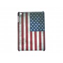 Coque pour Ipad Mini drapeau Etats-Unis/USA vintage+ film protection écran offert