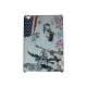 Coque pour Ipad Mini drapeau Etats-Unis/USA carte postale + film protection écran offert