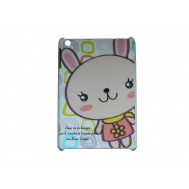 Coque pour Ipad Mini lapin + film protection écran offert