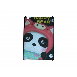 Coque pour Ipad Mini panda cur rose + film protection écran offert