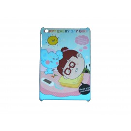 Coque pour Ipad Mini petite fille rêve + film protection écran offert