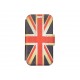 Pochette pour Samsung I9500 Galaxy S4 simili-cuir drapeau UK/Angleterre vintage + film protectin écran