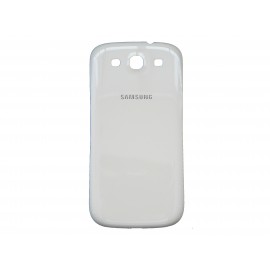 Coque cache batterie d'origine Samsung Galaxy S3 / I9300 blanche + film protection écran offert