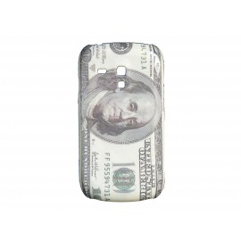 Coque pour Samsung Galaxy S3 Mini/ I8190 100 dollars + film protection écran offert