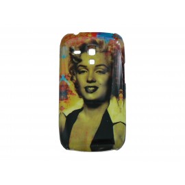 Coque pour Samsung Galaxy S3 Mini/ I8190 Marylin Monroe + film protection écran offert