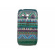 Coque pour Samsung Galaxy S3 Mini/ I8190 "Maya" vert + film protection écran offert