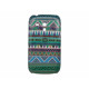 Coque pour Samsung Galaxy S3 Mini/ I8190 "Maya" vert + film protection écran offert