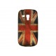 Coque pour Samsung Galaxy S3 Mini/ I8190 silicone UK/Angleterre vintage + film protection écran offert