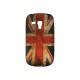 Coque pour Samsung Galaxy S3 Mini/ I8190 silicone UK/Angleterre vintage + film protection écran offert