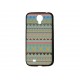 Coque pour Samsung Galaxy S4 / I9500 "Maya" pourtour noir version 6 + film protection écran offert