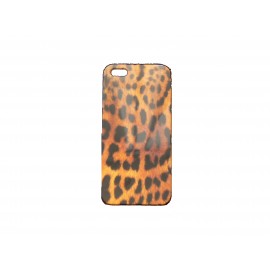 Coque pour Iphone 5 léopard brillante + film protection écran offert