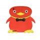 Coque silicone Ipad 2/3 nouvel Ipad pingouin rouge + film protection écran offert