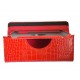 Pochette Ipad 2/3 nouvel Ipad simili-cuir rouge crocodile + film protection écran