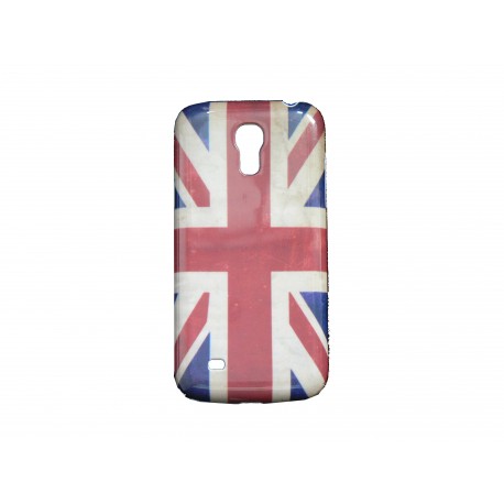 Coque pour Samsung Galaxy S4 Mini / I9190 drapeau UK vintage + film protection écran offert