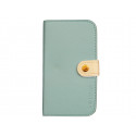 Pochette Etui à rabat pour Samsung I9300 simili-cuir bleu ciel  + film protectin écran