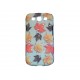 Coque pour Samsung Galaxy S3 / I9300 fleurs feuilles d'automne strass + film protection écran offert