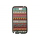 Coque pour Samsung Galaxy Note 2/N7100 "Maya" version 5 contour noir + film protection écran offert