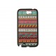 Coque pour Samsung Galaxy Note 2/N7100 "Maya" version 5 contour noir + film protection écran offert