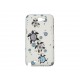 Coque silicone pour Samsung Galaxy Note 2/N7100 tortues bleues + film protection écran offert