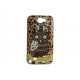 Coque pour Samsung Galaxy Note 2/N7100 hibou marron + film protection écran offert