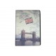 Pochette Ipad mini drapeau Angelette/UK Tower Bridge+ film protection écran