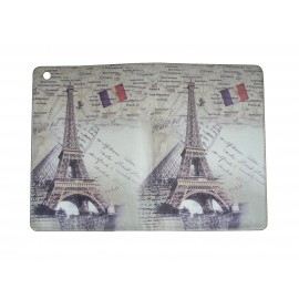 Pochette Ipad mini drapeau France Tour Eiffel+ film protection écran