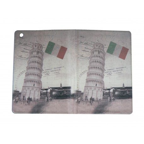 Pochette Ipad mini drapeau Italie Tour de Pise+ film protection écran