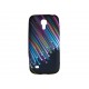 Coque silicone pour Samsung Galaxy S4 Mini / I9190 étoiles filantes  + film protection écran offert