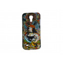 Coque TPU pour Samsung Galaxy S4 Mini / I9190 dame pirate + film protection écran offert