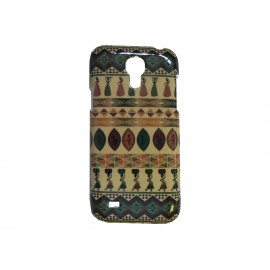 Coque pour Samsung Galaxy S4 Mini / I9190 personnages africains  + film protection écran offert