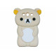 Coque silicone pour Samsung Galaxy S3 / I9300 ourson beige + film protection écran offert