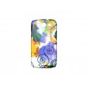 Coque pour Samsung Galaxy S3 / I9300 moderne violette + film protection écran offert