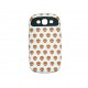 Coque pour Samsung Galaxy S3 / I9300 blanche têtes de mort + film protection écran offert