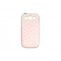 Coque TPU pour Samsung Galaxy S3 / I9300 fraise rosée + film protection écran offert