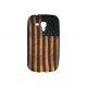 Coque silicone pour Samsung Galaxy Trend/S7560 USA/Etats-Unis vintage + film protection écran offert