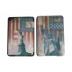 Pochette Ipad Mini drapeau USA/Etats-Unis statue de la liberté + film protection écran offert